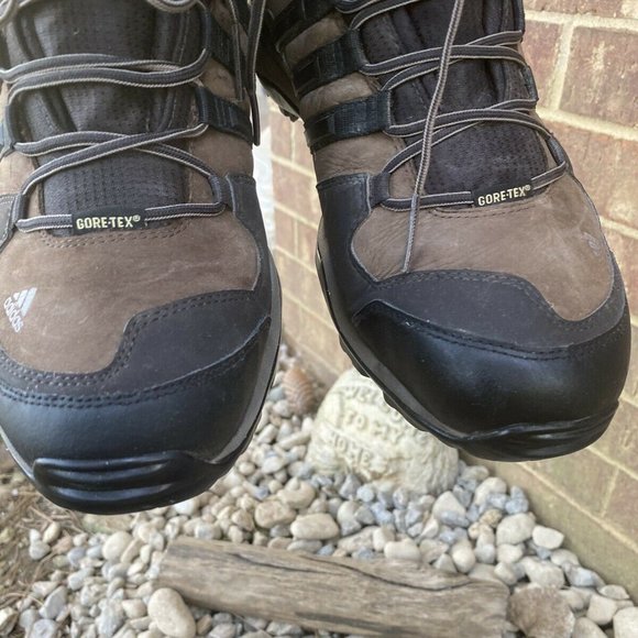 Adidas Men Gore Tex Mid Hiking Lace Up Boots 11.5 - Picture 7 of 11